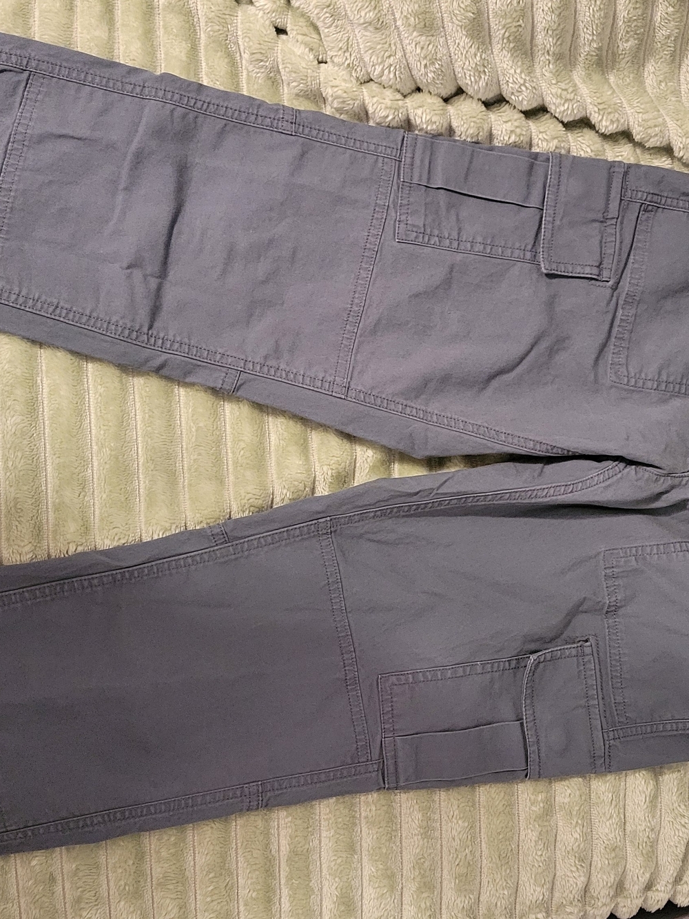 L.L. Bean Women's Pants in Slate Blue-Gray Size 4 Petite